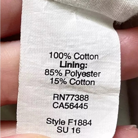 J Crew Stylish Black and White Patterned Ikat Sidewalk Cotton Skirt Size 0 - Picture 9 of 9